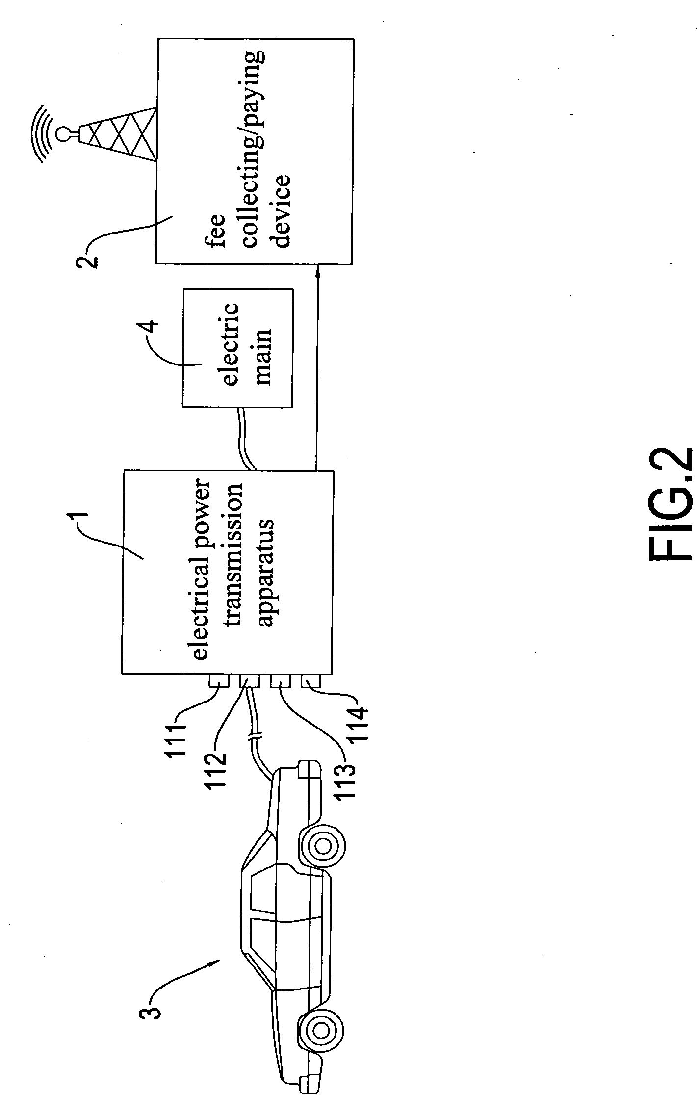 Electrical power transmission apparatus