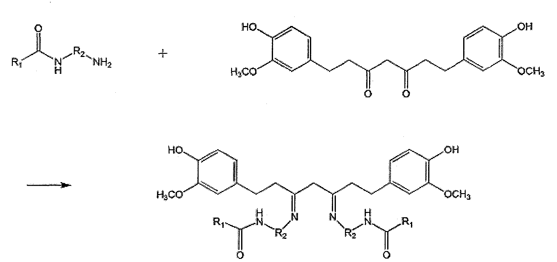Curcumin-polysaccharide conjugate as well as preparation method and application thereof
