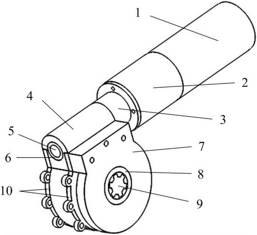 A compact lower extremity exoskeleton drive device