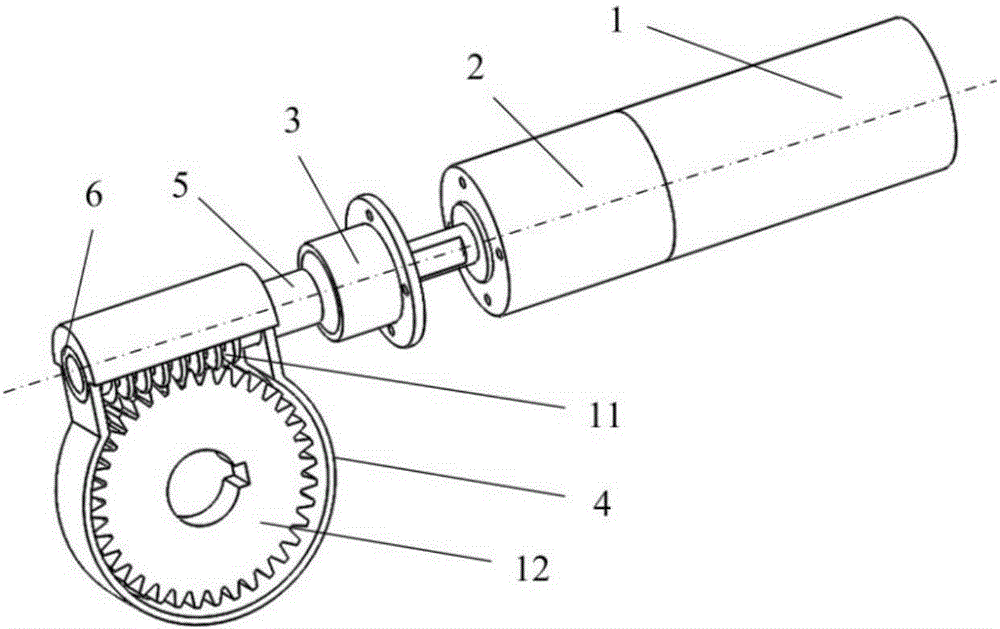 A compact lower extremity exoskeleton drive device