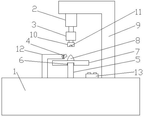 After-treatment processing device for photovoltaic connector rear cover