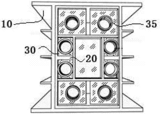 Prestress aluminum-concrete combined truss beam and construction method thereof