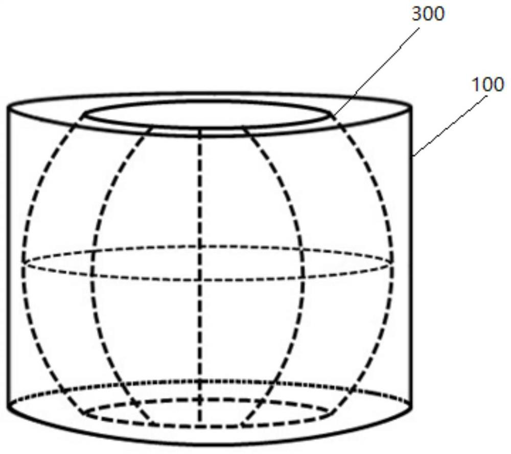 Silicon carbide single crystal and growth device and preparation method thereof