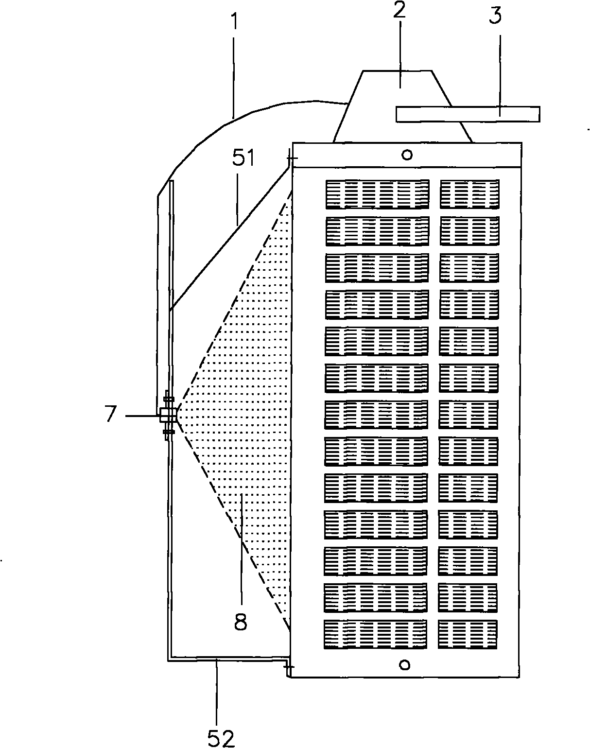 Power-saving spraying device for air conditioner and operating method thereof