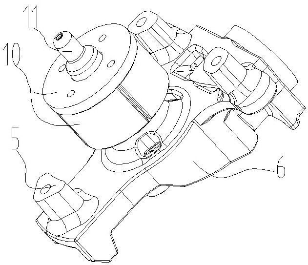 A broadband piston compressor