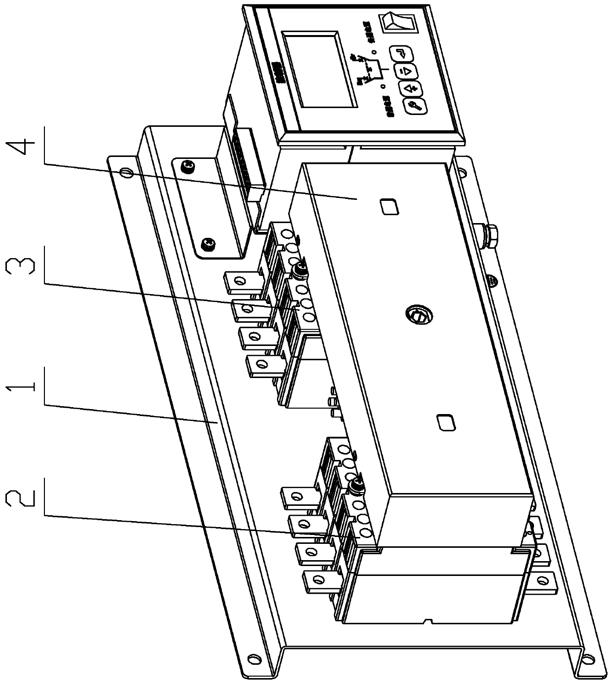 Automatic transfer switching device with re-trip function