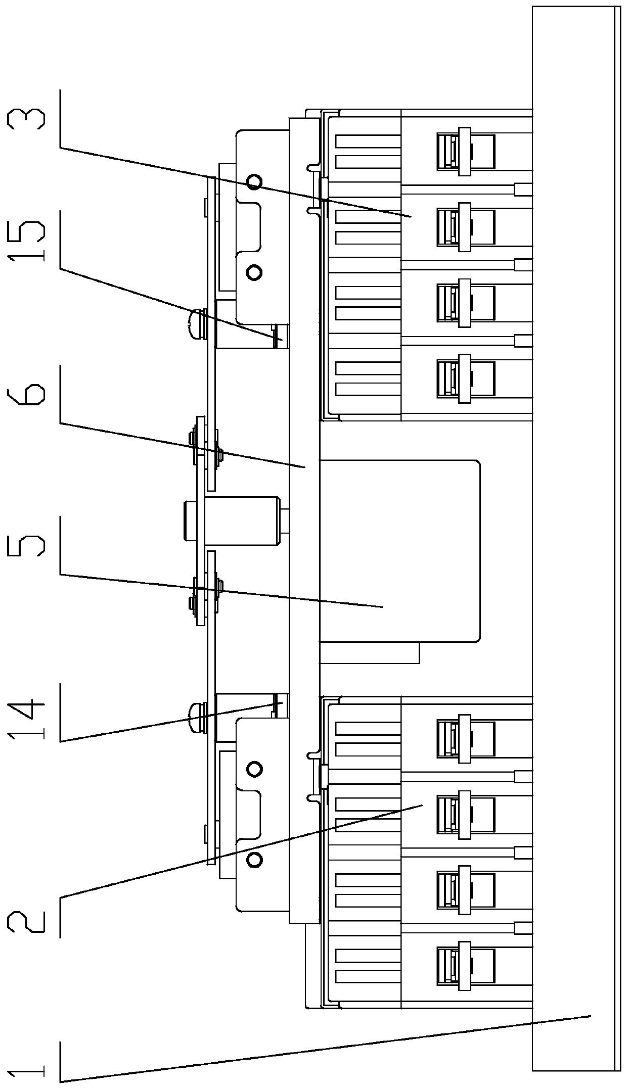 Automatic transfer switching device with re-trip function