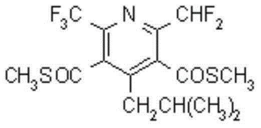 Mixed weedicide containing flazasulfuron, bensulfuron and dithiopyr