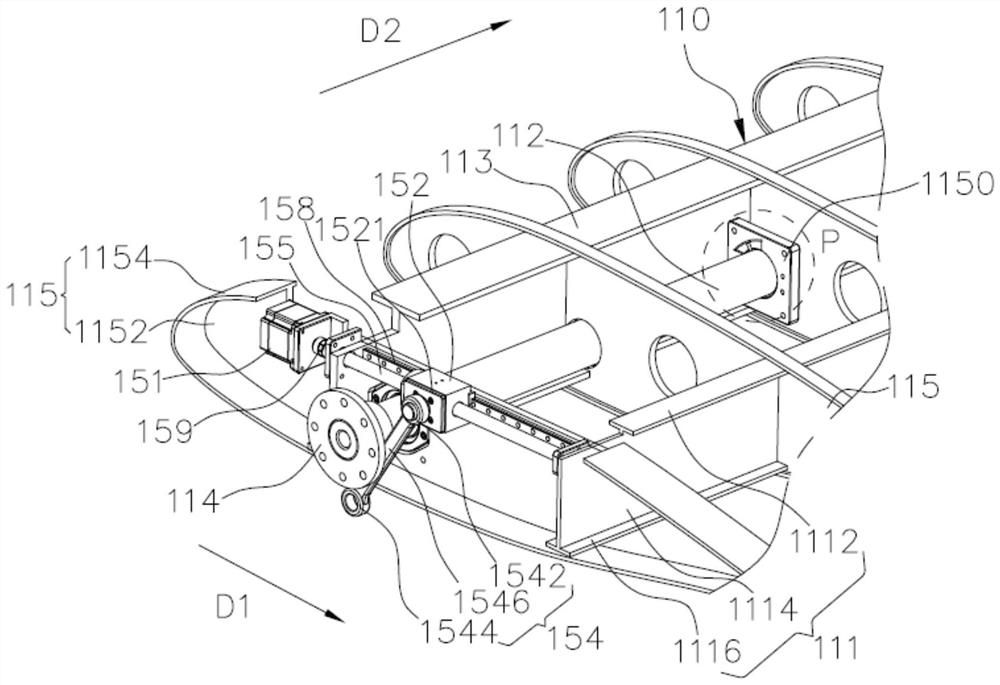 Rotor wing tilting mechanism, tilting rotor wing hovercar and flying device