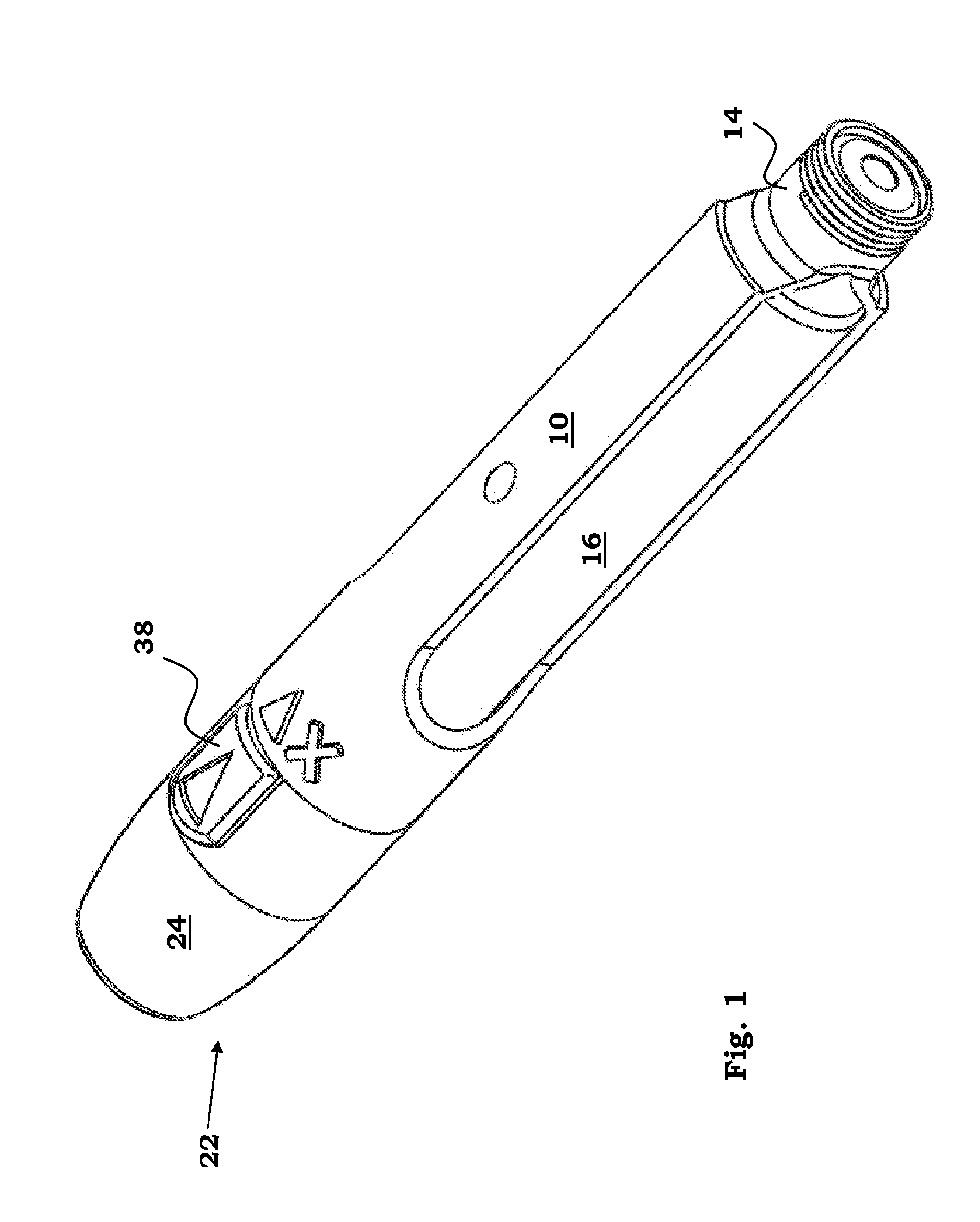 Medicament delivery device powered by volute spring