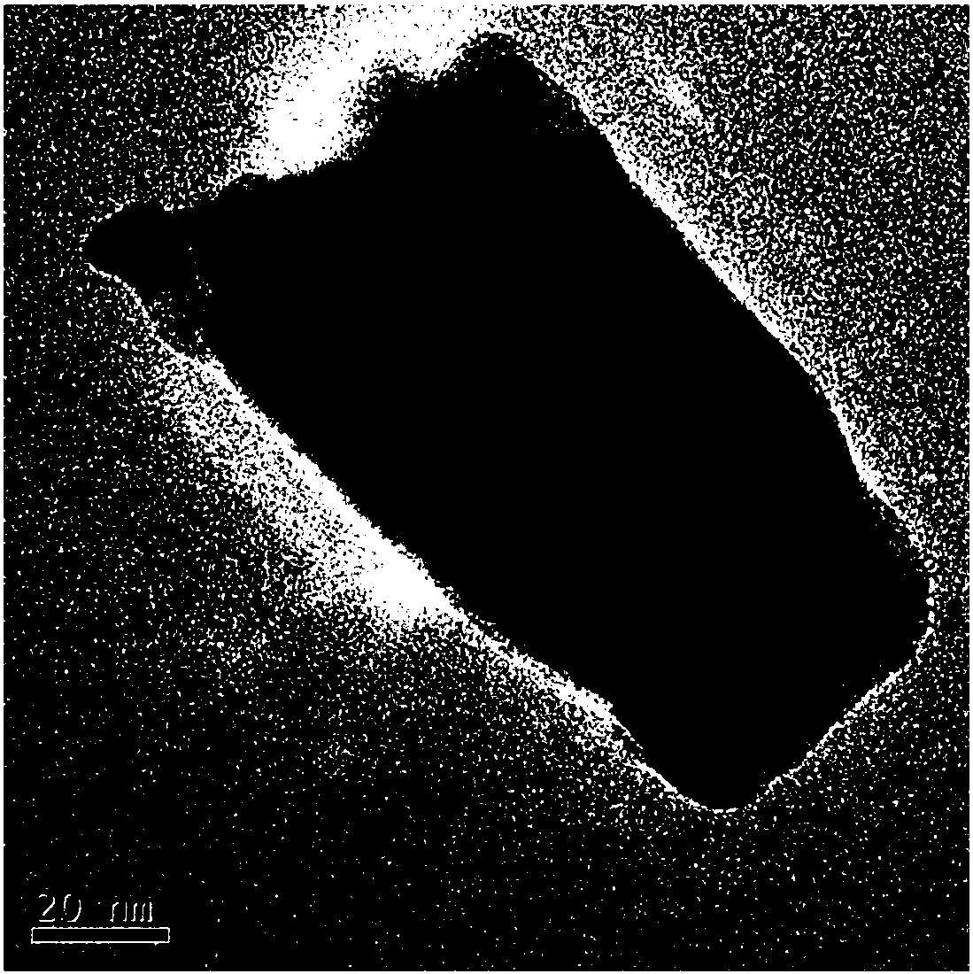 Low-temperature preparation method of strontium lanthanum aluminate composite material