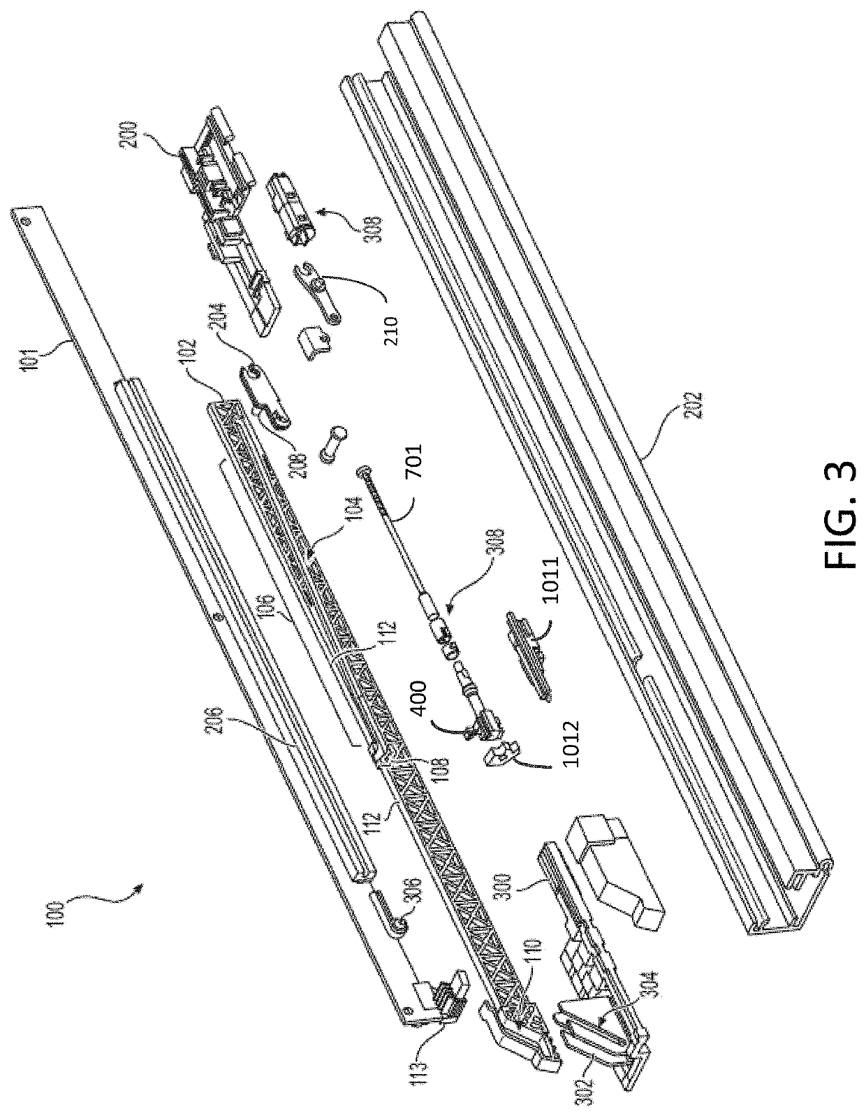 Rotating lock having notch for sunroof check systems