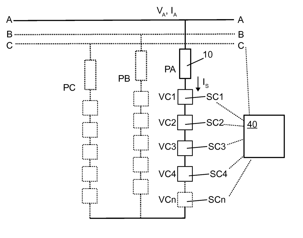 Method of controlling the switching of a multilevel converter, a controller for a multilevel converter, and a computer program for controlling a converter