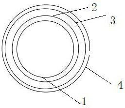 Implanted antenna based on electromyographic signal transmission