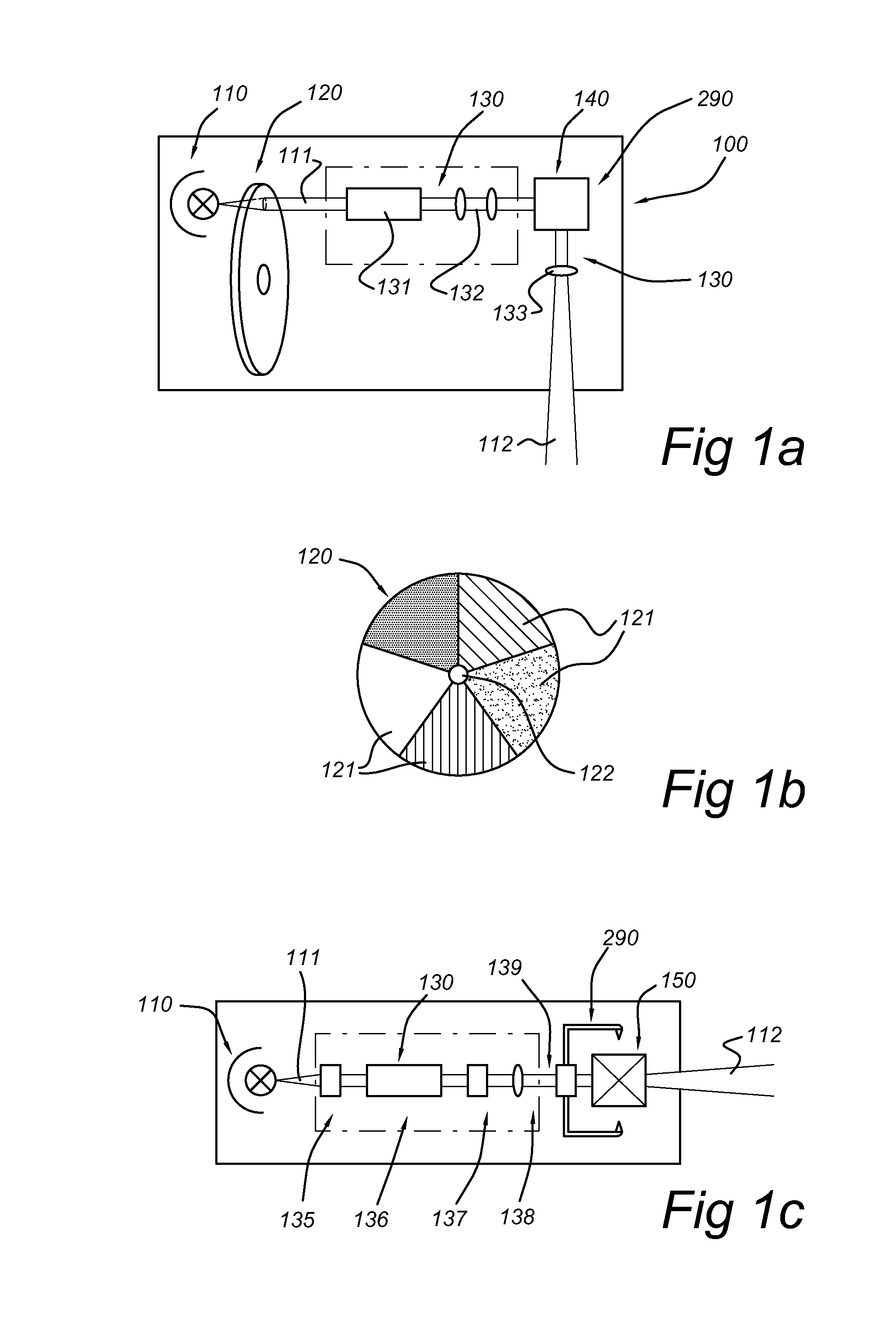 Projection system comprising a solid state light source and a luminsecent material