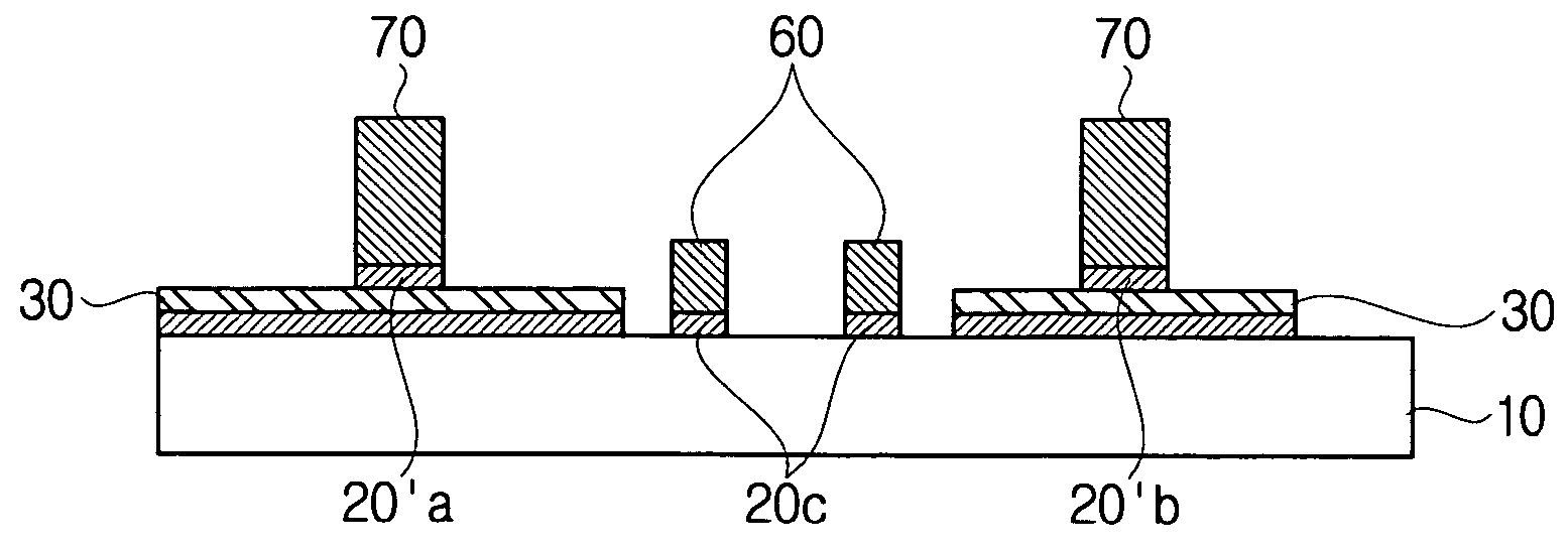 Method for manufacturing metal structure having different heights