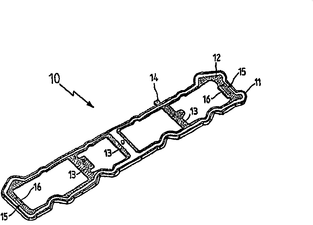 Valve bonnet sealing gasket