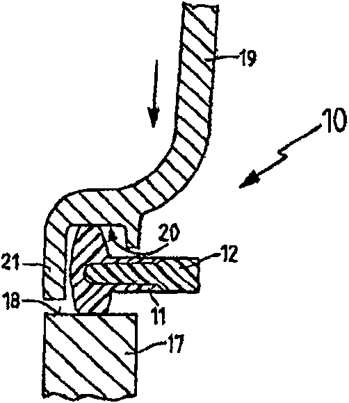 Valve bonnet sealing gasket