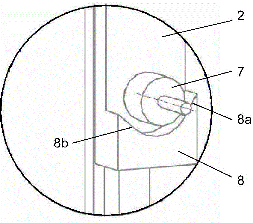 Inspection tool for automobile wheel guard and use method of inspection tool