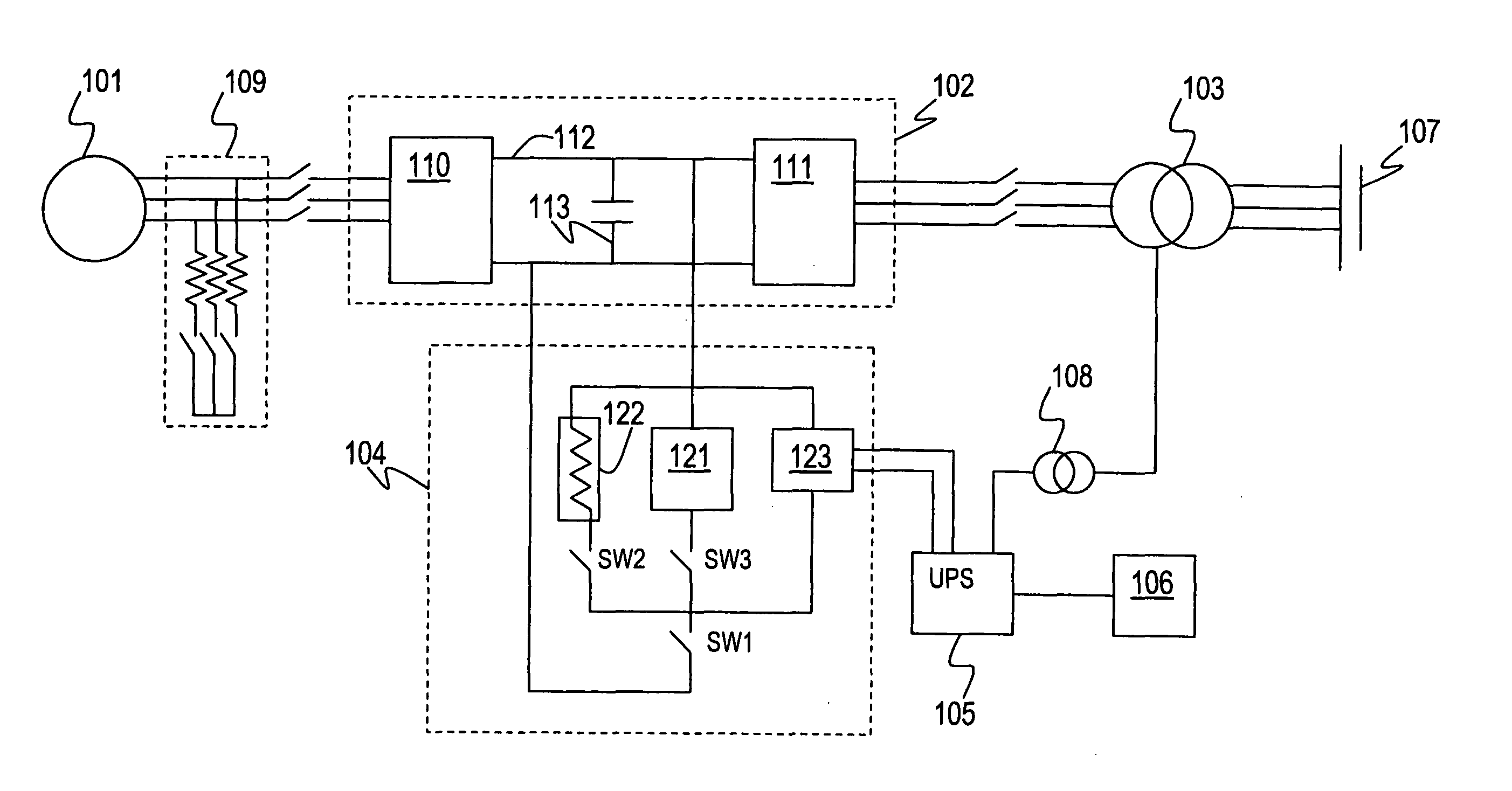Variable speed wind turbine, and a method for operating the variable speed wind turbine during a power imbalance event