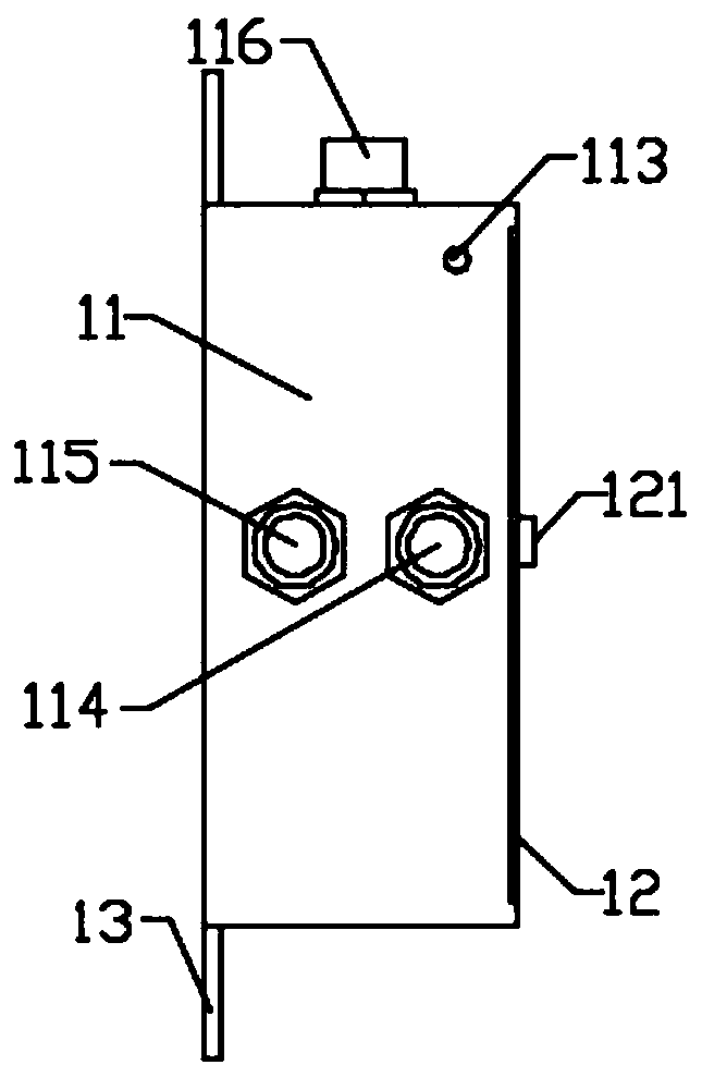 Intelligent constant-temperature system for effluent and implementation method