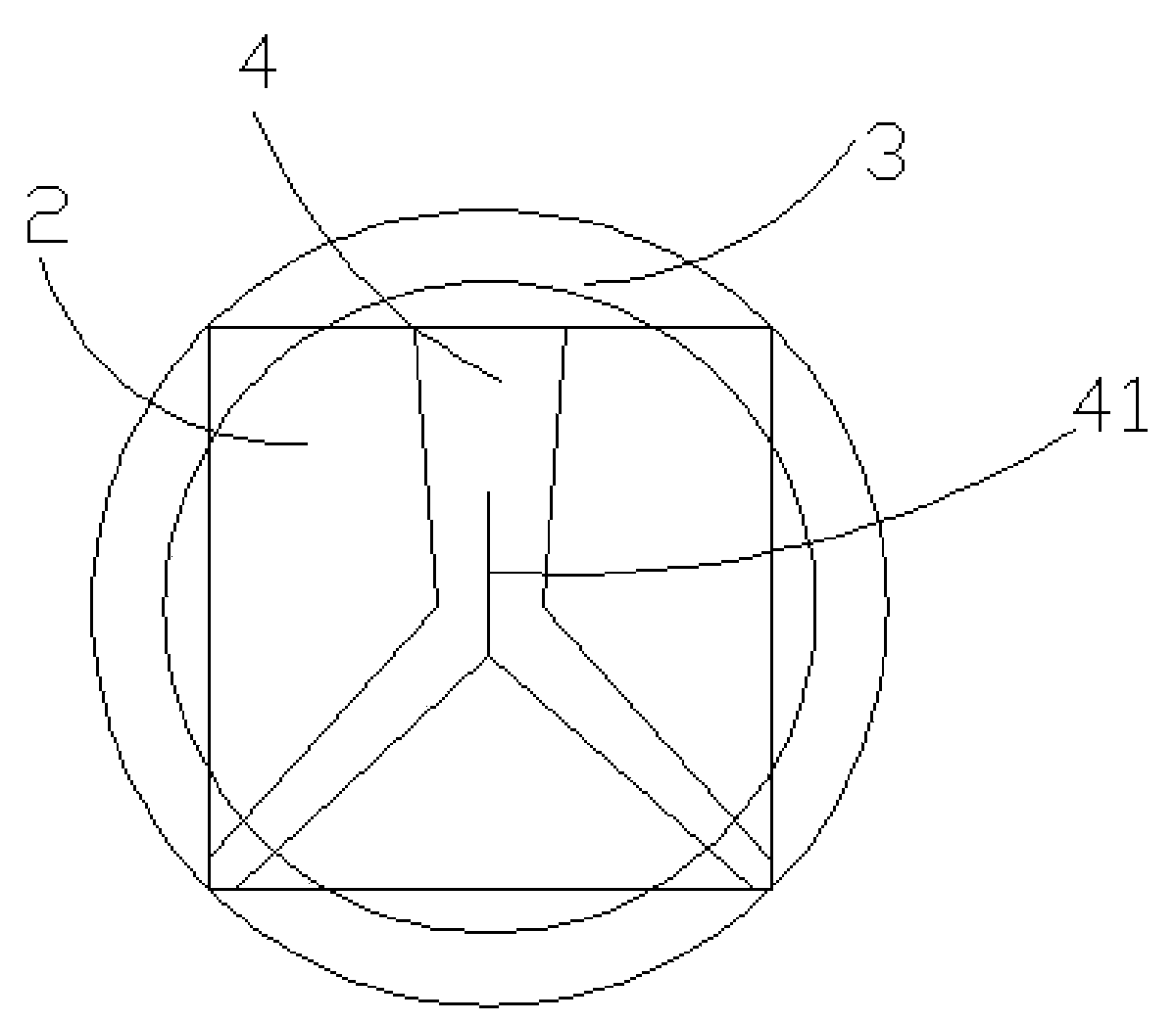 Multi-turning filament guiding piece of embroidery machine