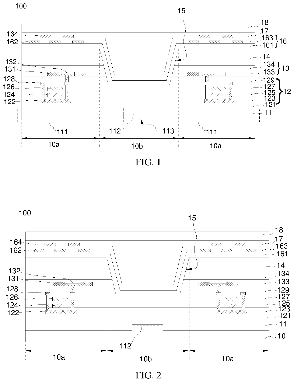 Organic light emitting diode (OLED) display panel and OLED display device