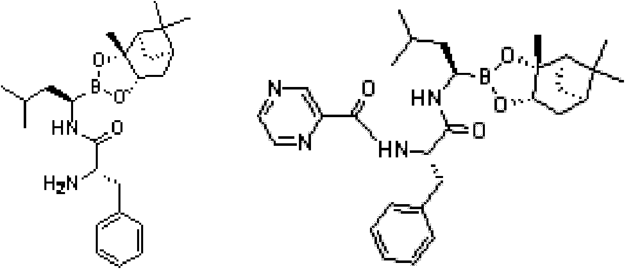 Method for synthesizing bortezomib