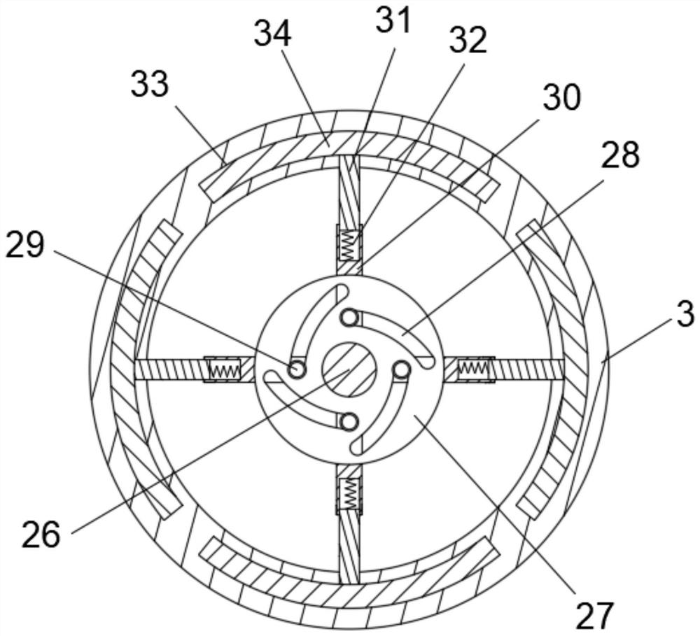 Hole plugging rod for mould