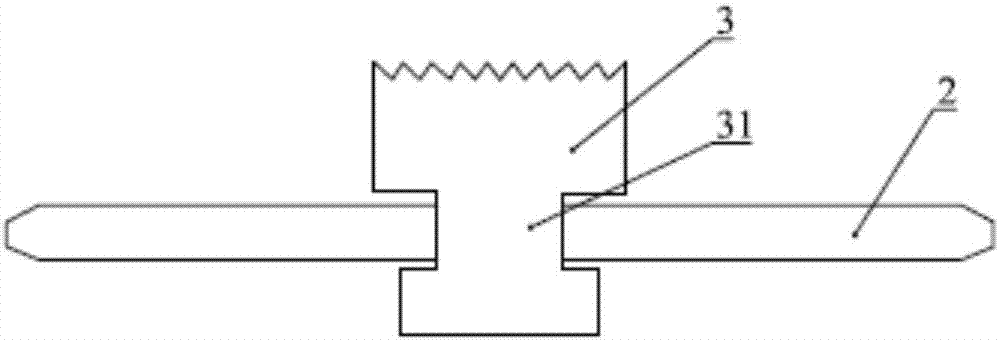 Accommodating box turnover structure and robot