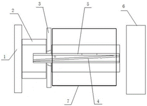 Welding jig for motor stator core and welding method thereof