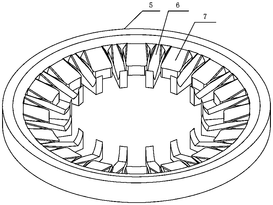 Structure for cutting off hair in fluid and floor drain using structure