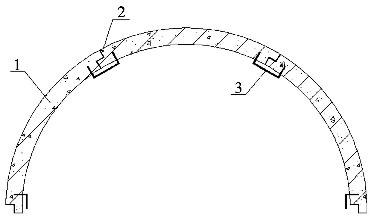 Pipe segment joint type shield tunnel structure