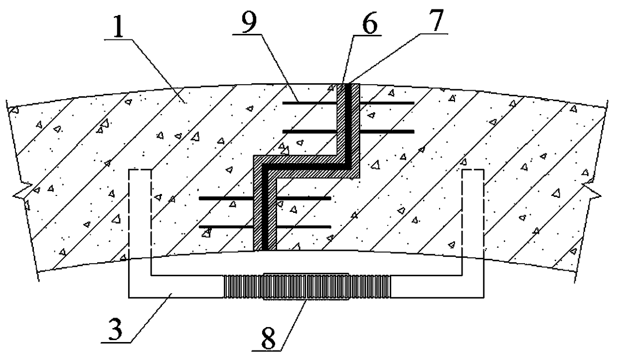Pipe segment joint type shield tunnel structure
