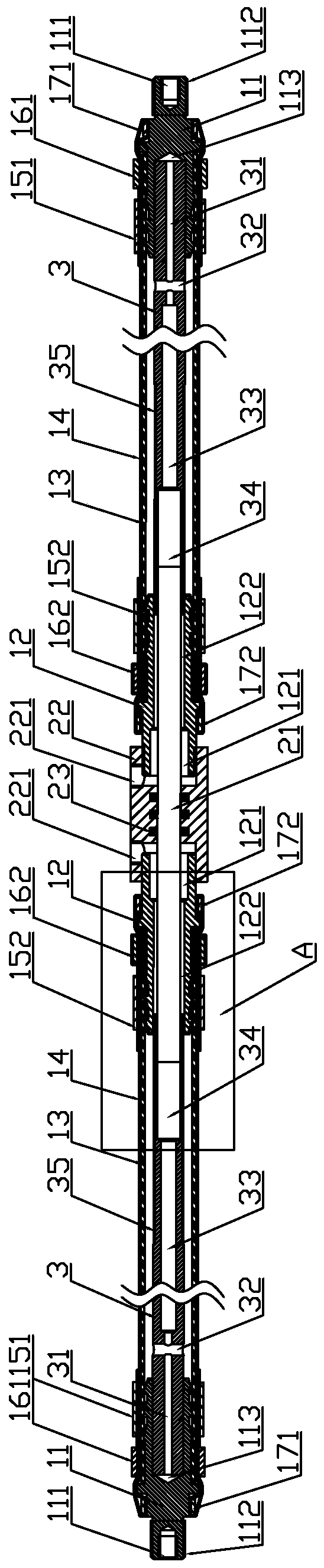 Double-acting hydraulic artificial muscle linear reciprocating actuator
