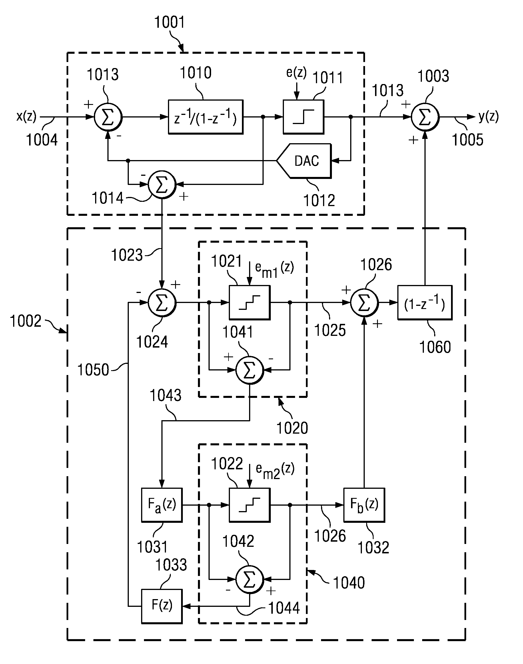 Delta-sigma analog-to-digital converter with pipelined multi-bit quantization
