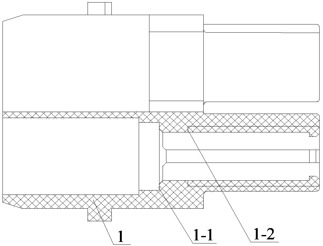 Gear sleeve of contact of contactor