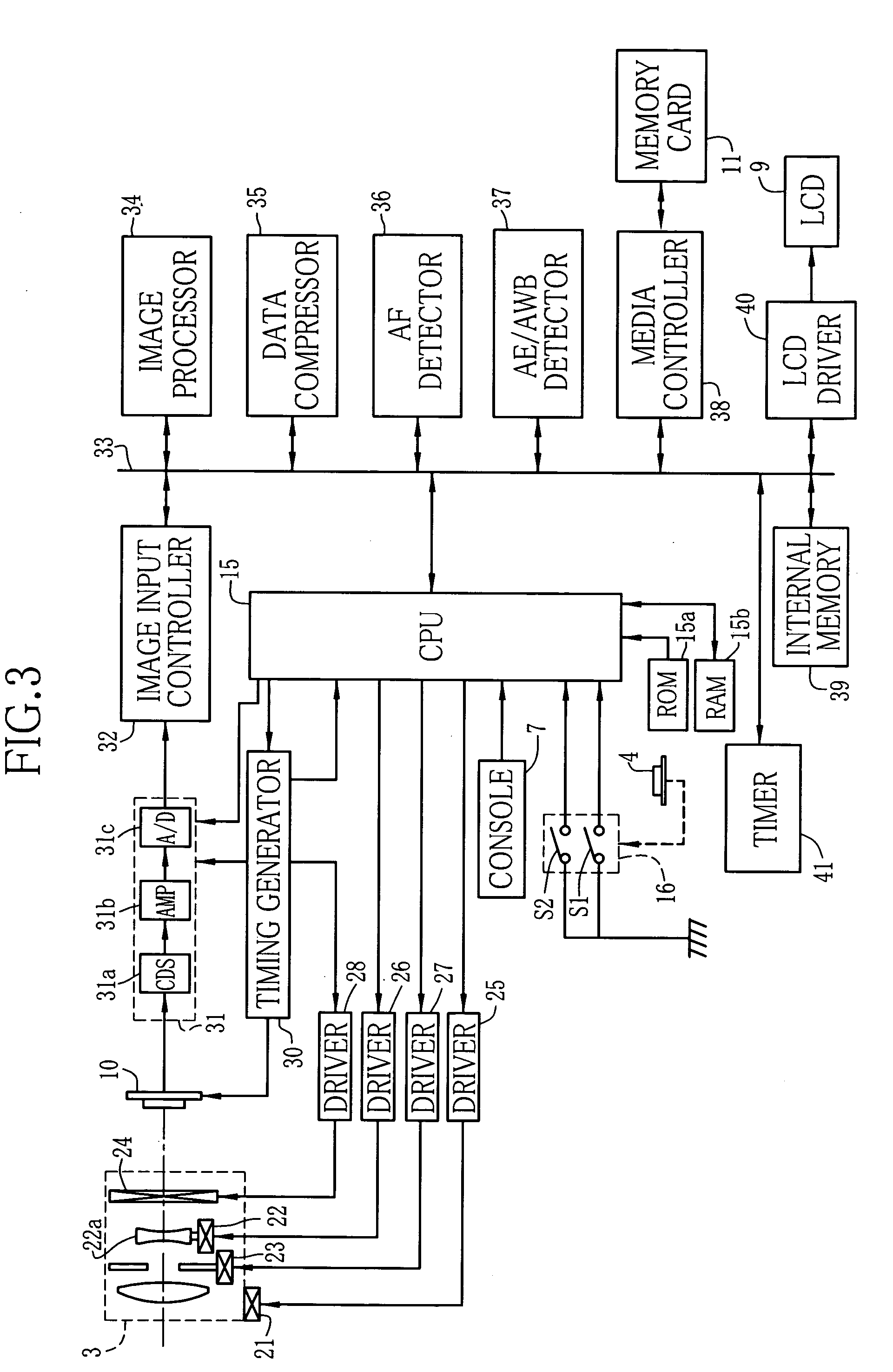 Photographic device and control method therefor