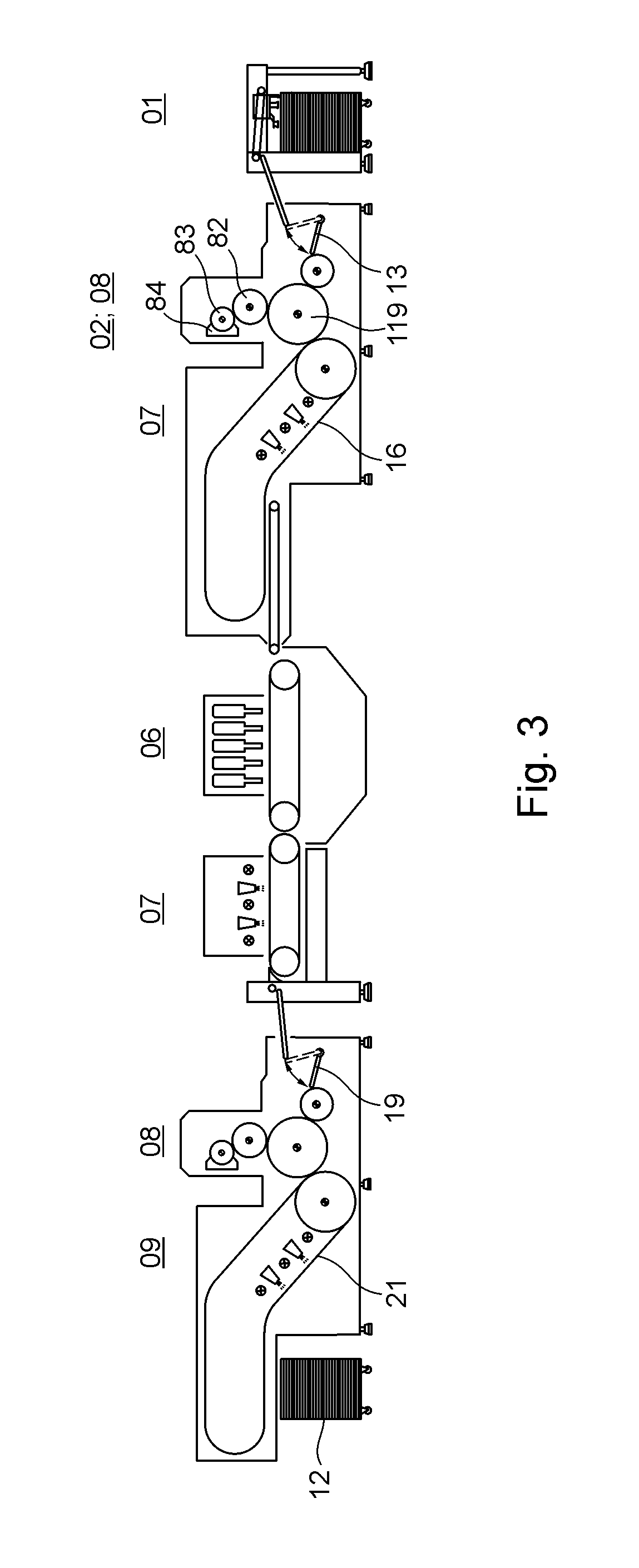 Printing press assembly having a plurality of processing stations for processing sheets and method for operating the printing press assembly