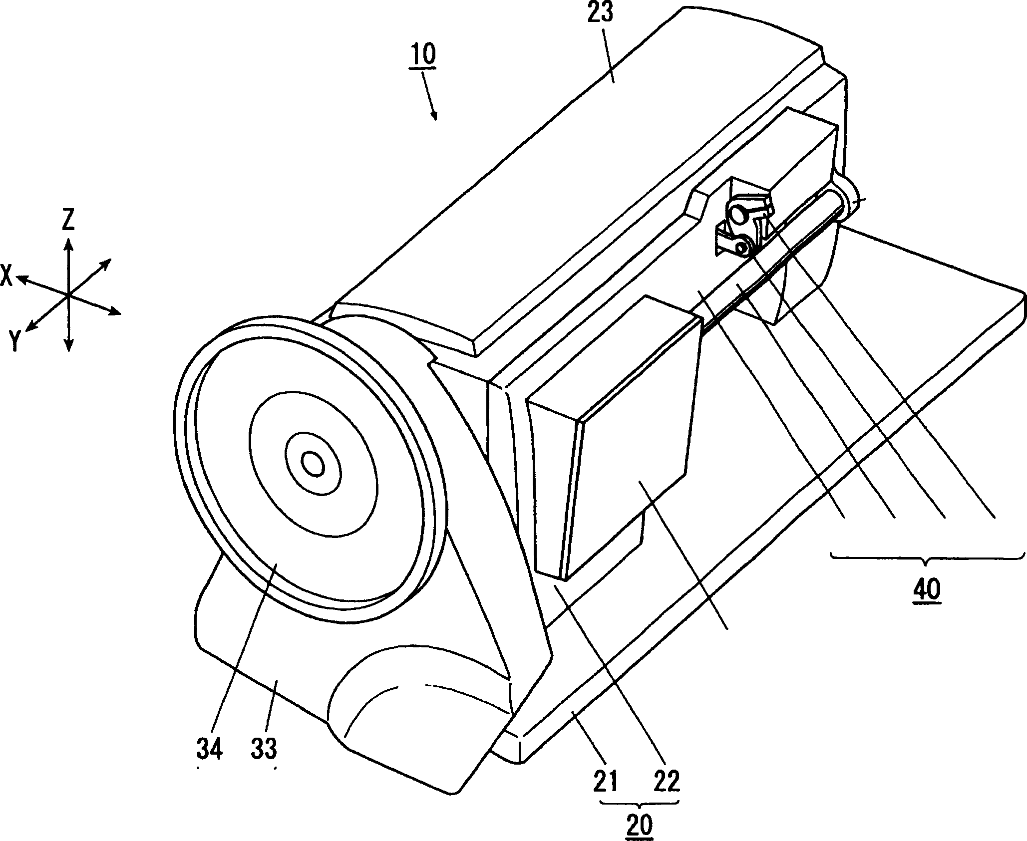 Sewing machine and method for regulating drive force of its needle