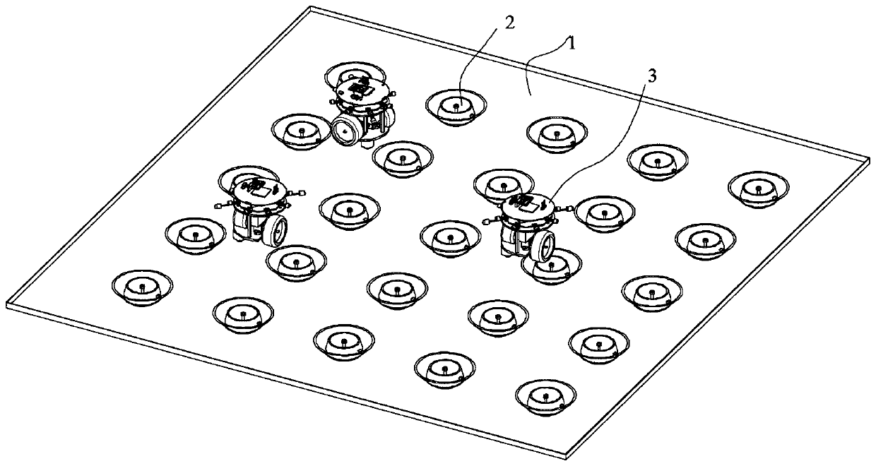 Group robot system based on infrared simulation artificial pheromone