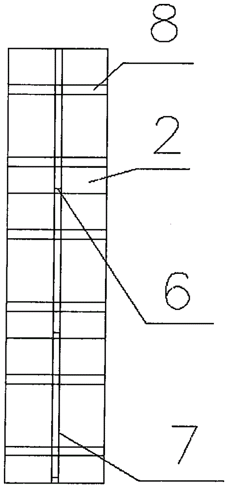 Reinforcing method of concrete column