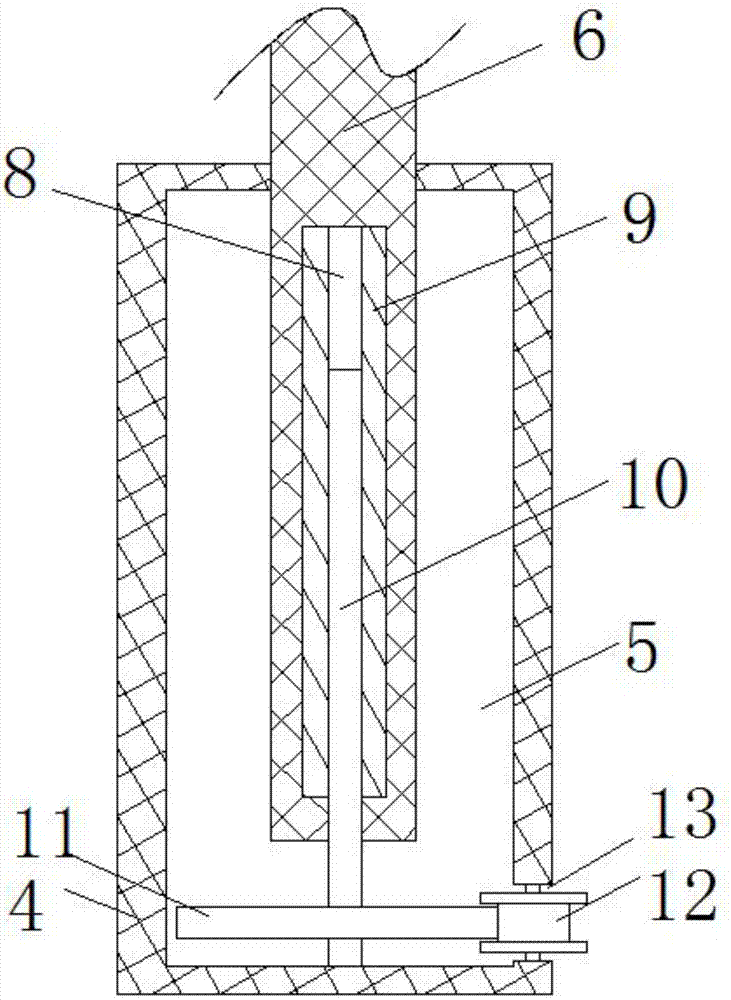 Detection device used for building engineering construction