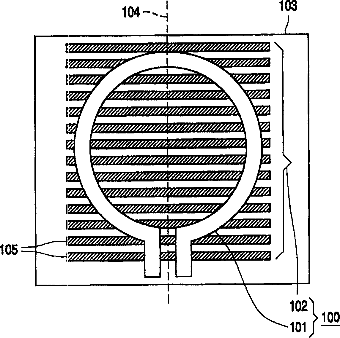 A planar inductive component and an integrated circuit comprising a planar inductive component