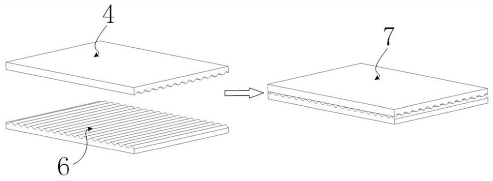 Metal clad plate rolling method for forming interlaced bonding interface