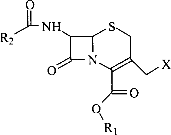 Methoxy cephalosporin intermediate