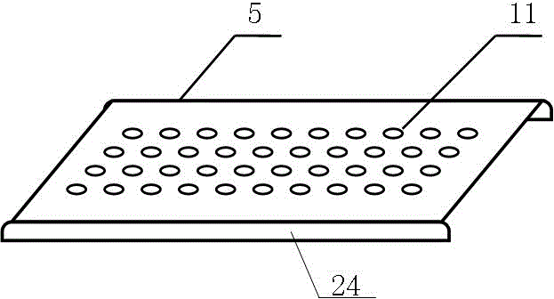 Fruit and vegetable box applicable to air cooling refrigerator and repaid cooling and moisturizing method of fruit and vegetable box