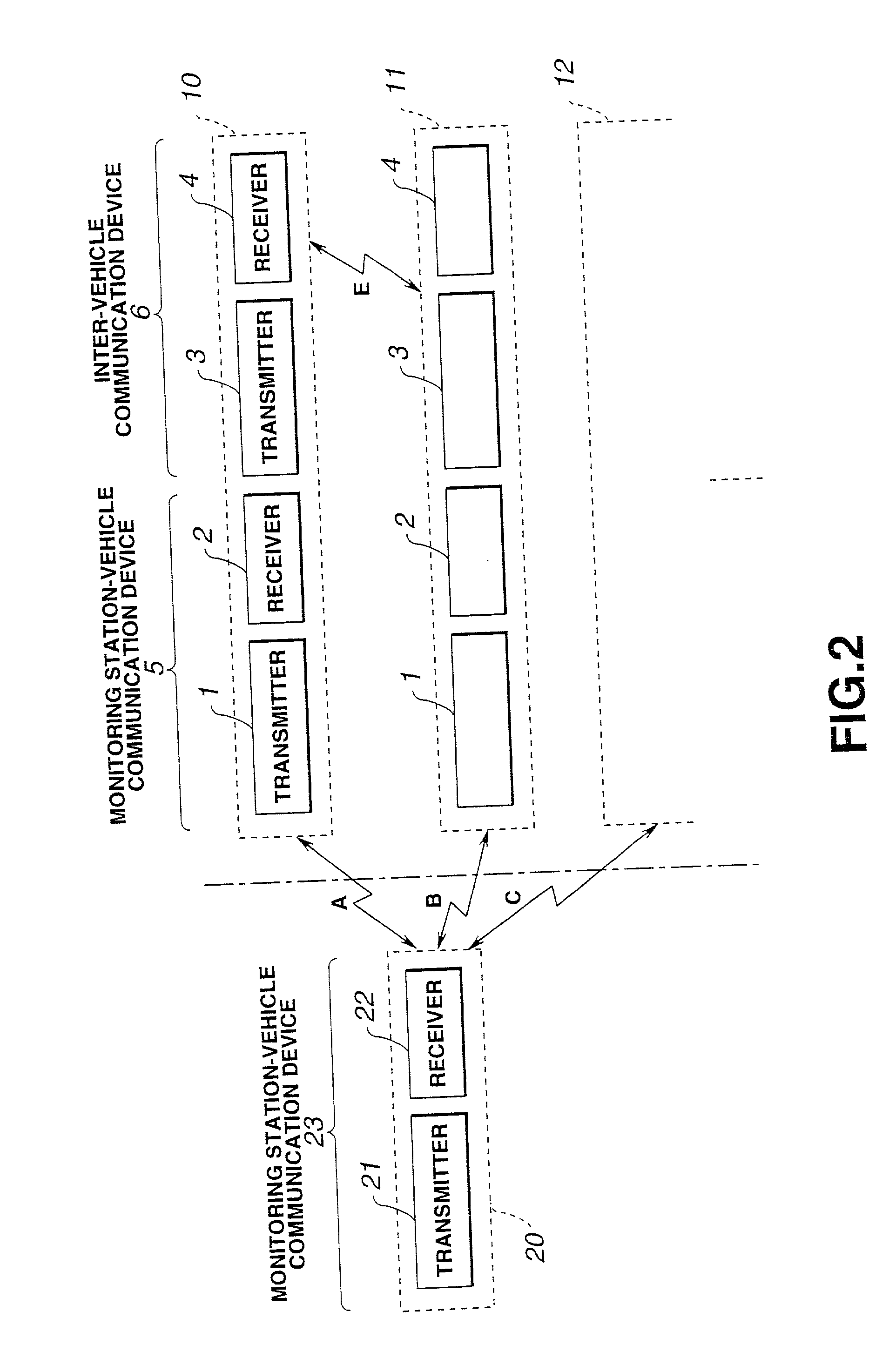Vehicle interference prevention device