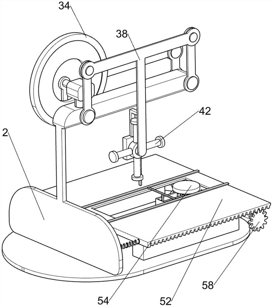 Multi-head switchable stamper machine capable of supplementing printing ink