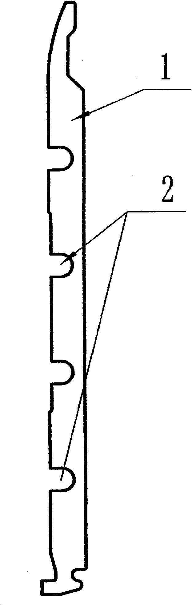 Improved type needle cylinder illustration